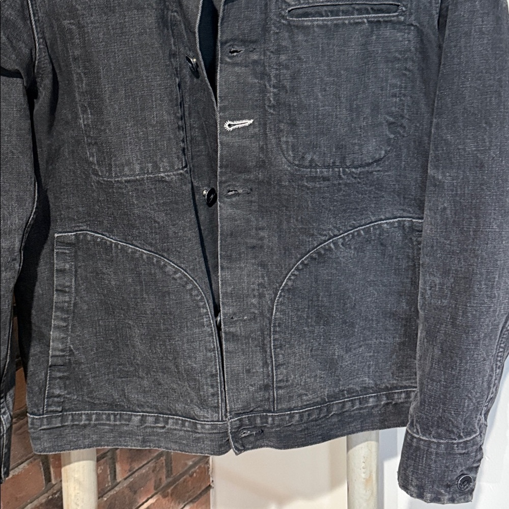 🖤 Rogue Territory (RGT) Denim Jacket | Black | Size Medium - Picture 4 of 8